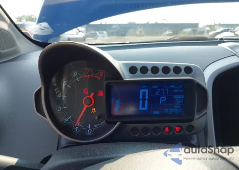 2013 Chevrolet Sonic Lt Auto из США, поврежденный, VIN 1G1JC6SH7D4151295